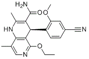结构式 CAS# 1050477-31-0, 非奈利酮
