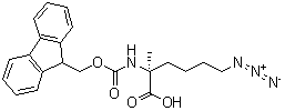 structure of CAS# 1050501-64-8, N6-Diazo-N2-[(9H-fluoren-9-ylmethoxy)carbonyl]-2-methyl-L-lysine