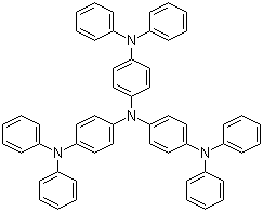 structure of CAS# 105389-36-4, 4,4'4''-Tris(N,N-diphenylamino)triphenylamine;TDATA