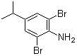 2,6-Dibromo-4-isopropylaniline molecular structure (CAS 10546-65-3)