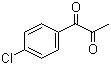 structure of CAS# 10557-21-8, 1-(4-Chlorophenyl)-1,2-propandione;1-(4-Chlorophenyl)propane-1,2-dione