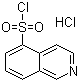 结构式 CAS# 105627-79-0, 异喹啉-5-磺酰氯盐酸盐