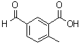 结构式 CAS# 105650-34-8, 5-甲酰基-2-甲基苯甲酸