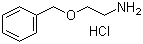 structure of CAS# 10578-75-3, 2-Benzyloxyethylamine hydrochloride;2-(Benzyloxy)ethanamine hydrochloride