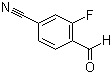 structure of CAS# 105942-10-7, 2-Fluoro-4-cyanobenzaldehyde;3-Fluoro-4-formylbenzonitrile
