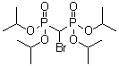 Tetraisopropyl monobromomethylenebisphosphonate molecular structure (CAS 10596-20-0)
