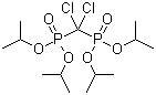 (二氯亚甲基)二磷酸四异丙酯分子结构 (CAS 10596-22-2)