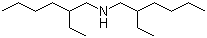 structure of CAS# 106-20-7, Bis(2-ethylhexyl)amine;Di-2-ethylhexylamine