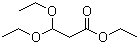 structure of CAS# 10601-80-6, Ethyl 3,3-diethoxypropionate;3,3-Diethoxypropionic acid ethyl ester