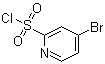 结构式 CAS# 1060808-87-8, 4-溴-2-吡啶磺酰氯