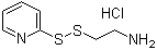 structure of CAS# 106139-15-5, 2-(2-Pyridyldithio)ethylamine hydrochloride;2-Aminoethyl 2-pyridyl disulfide hydrochloride; [2-(2-Pyridinyldithio)ethyl]ammonium chloride