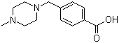 structure of CAS# 106261-48-7, 4-(4-Methylpiperazin-1-ylmethyl)benzoic acid