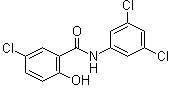 5-Chloro-N-(3,5-dichlorophenyl)-2-hydroxybenzamide molecular structure (CAS 106480-60-8)
