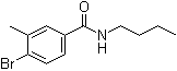structure of CAS# 1065073-96-2, 4-Bromo-N-butyl-3-methylbenzamide