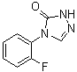 结构式 CAS# 1065074-15-8, 4-(2-氟苯基)-2,4-二氢-3H-1,2,4-三唑-3-酮