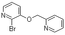 结构式 CAS# 1065484-77-6, 2-溴-3-(2-吡啶基甲氧基)吡啶