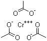 Chromic acetate molecular structure (CAS 1066-30-4)