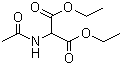 Diethyl acetamidomalonate molecular structure (CAS 1068-90-2)