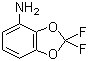 structure of CAS# 106876-54-4, 4-Amino-2,2-difluoro-1,3-benzodioxole;2,2-Difluoro-4-aminobenzodioxole