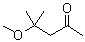 4-Methoxy-4-methyl-2-pentanone molecular structure (CAS 107-70-0)
