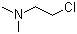 2-氯-N,N-二甲基乙胺分子结构 (CAS 107-99-3)