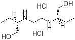 结构式 CAS# 1070-11-7, 盐酸乙胺丁醇; 乙胺丁醇二盐酸盐; 2,2'-(1,2-乙二胺)二-1-丁醇二盐酸盐