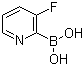 结构式 CAS# 1070774-29-6, 3-氟吡啶-2-硼酸