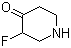 structure of CAS# 1070955-78-0, 3-Fluoro-4-piperidinone