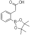 structure of CAS# 1072945-02-8, 2-Carboxymethylphenylboronic acid pinacol ester;2-(4,4,5,5-Tetramethyl-1,3,2-dioxaborolan-2-yl)benzeneacetic acid