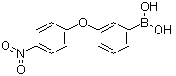 结构式 CAS# 1072945-93-7, [3-(4-硝基苯氧基)苯基]硼酸