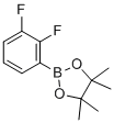 结构式 CAS# 1073339-17-9, 2-(2,3-二氟苯基)-4,4,5,5-四甲基-1,3,2-二氧硼杂环戊烷