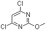 2-Methoxy-4,6-dichloropyrimidine molecular structure (CAS 1074-40-4)