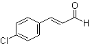 结构式 CAS# 1075-77-0, 4-氯肉桂醛