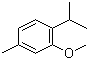 2-Isopropyl-5-methylanisole molecular structure (CAS 1076-56-8)