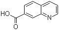 结构式 CAS# 1078-30-4, 7-喹啉甲酸; 喹啉-7-羧酸