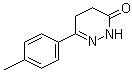 2,3,4,5-Tetrahydro-6-(4-methylphenyl)-3-pyridazinone molecular structure (CAS 1079-72-7)