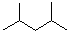 2,4-Dimethylpentane molecular structure (CAS 108-08-7)