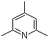 2,4,6-三甲基吡啶分子结构 (CAS 108-75-8)