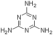 结构式 CAS# 108-78-1, 三聚氰胺; 蜜胺