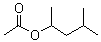 1,3-二甲基丁基乙酸酯分子结构 (CAS 108-84-9)