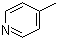 4-Methylpyridine molecular structure (CAS 108-89-4)