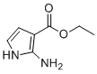 structure of CAS# 108290-86-4, Ethyl 2-amino-1H-pyrrole-3-carboxylate;2-Amino-1H-Pyrrole-3-carboxy-lic acid ethyl ester