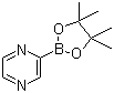 结构式 CAS# 1083179-99-0, 吡嗪-2-硼酸频哪醇酯