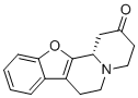 structure of CAS# 108392-57-0, (S)-1,3,4,6,7,12b-hexahydro-2H-benzofuro[2,3-a]quinolizin-2-one