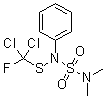 结构式 CAS# 1085-98-9, 二氯氟磺胺; 抑菌灵