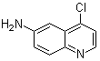 结构式 CAS# 1085192-91-1, 4-氯-6-喹啉胺