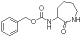 结构式 CAS# 108875-45-2, (2-氧代氮杂环庚烷-3-基)氨基甲酸苄酯