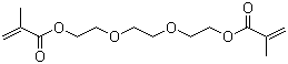 三乙二醇二甲基丙烯酸酯分子结构 (CAS 109-16-0)