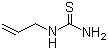 结构式 CAS# 109-57-9, 烯丙基硫脲