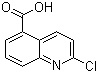 structure of CAS# 1092287-30-3, 2-Chloro-5-quinolinecarboxylic acid